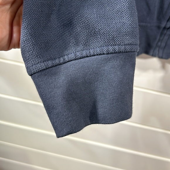 Bonobos Slim Fit Full Zip Jacket Pima Cotton. Size Medium Navy Blue - Picture 4 of 5